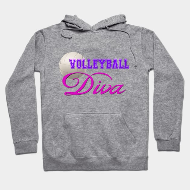 Volleyball Diva Hoodie by Naves